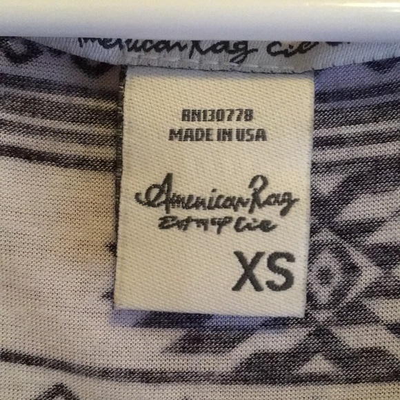 Aztec print crop top - Picture 4 of 4